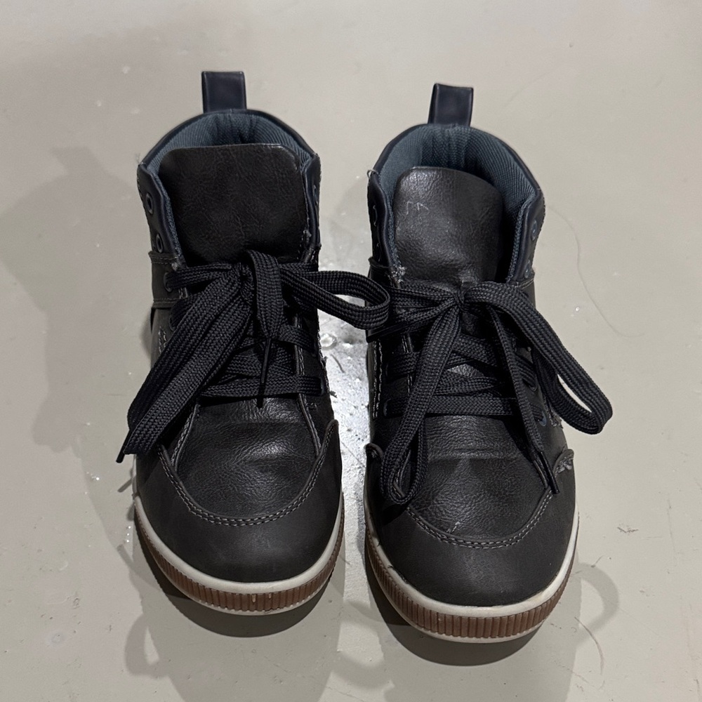 Kids' Black High-Top Sneakers